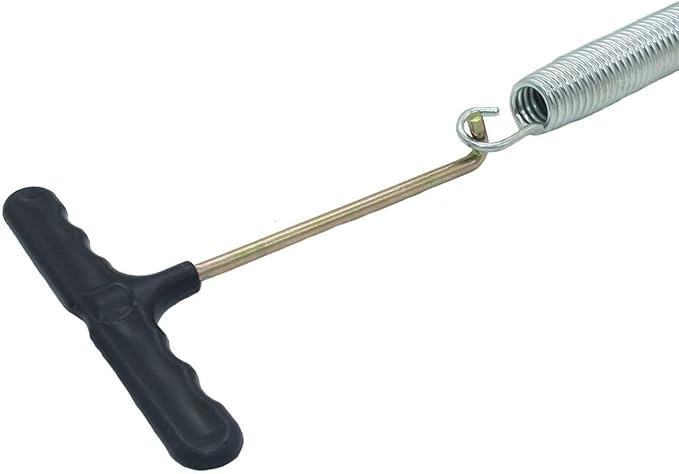 5.5 Inch(14cm) Trampoline Spring Heavy Spring Stainless Steel Galvanized Spring (10Pcs) and 1T-Hook。