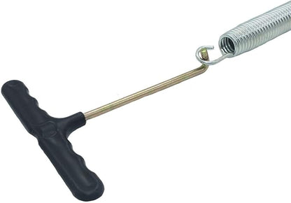 5.5 Inch(14cm) Trampoline Spring Heavy Spring Stainless Steel Galvanized Spring (10Pcs) and 1T-Hook。