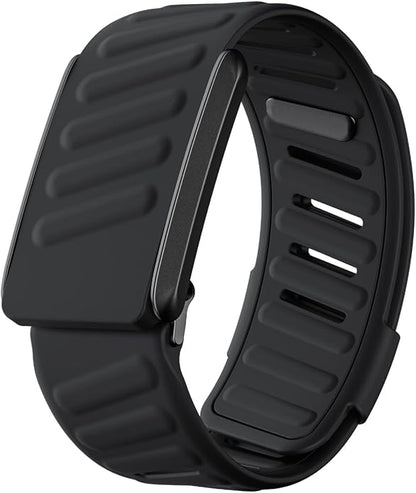 Comfort Durable Silicone Wristband Compatible with WHOOP 4.0 Band, Soft Silicone Sports Loop Strap for Men & Women, with U Shapped Connector