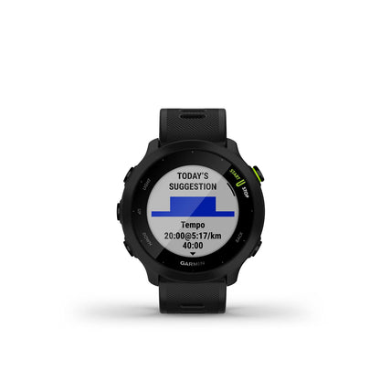 Garmin Forerunner 55, GPS Running Watch with Daily Suggested Workouts, Up to 2 Weeks of Battery