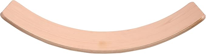 Ultimate Balance Board Kids - Natural Wood Wobble Board for Kids, Montessori Waldorf Toy, Ideal Gift for Ages 3-8; Perfect for Balance Boards for Adults, Physical Therapy & Indo Board Exercises