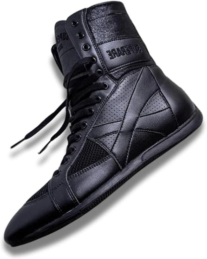 Superare Boxing Shoes – MMA Kick Boxing Pro Fighting Boots and Training Workout Shoes for Men and Women