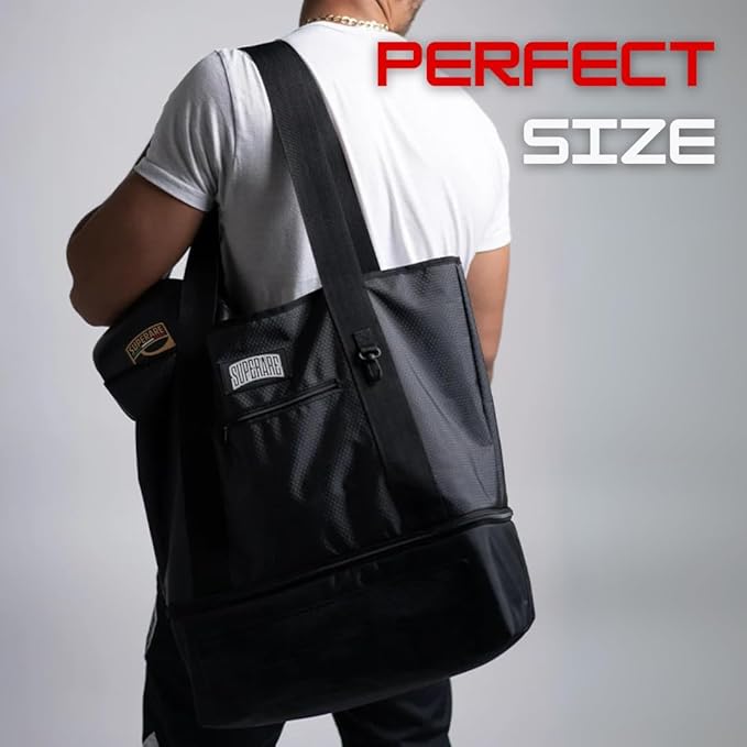 Superare Gear Bags - Gym Duffle Bag, Backpack, Tote Bag for MMA, Athletic Gym Boxing Bag - Enorme, Carico, Diario, Sporta