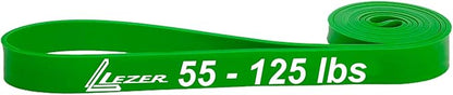 LEZER Resistance Bands - Pull Up Bands for Home Gym Fitness, Stretching, Physical Therapy & Training - Includes Instruction