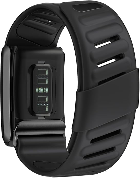 Comfort Durable Silicone Wristband Compatible with WHOOP 4.0 Band, Soft Silicone Sports Loop Strap for Men & Women, with U Shapped Connector