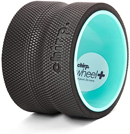 Chirp Wheel+ Foam Roller for Back Pain Relief, Muscle Therapy, and Deep Tissue Massage 6" and 12" Inch
