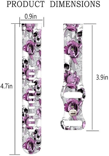 Sport Bands Compatible with Charge 6 /Charge 5 for Women Men,Soft Waterproof Replacement Straps Wristbands for Charge Advanced Fitness Tracker