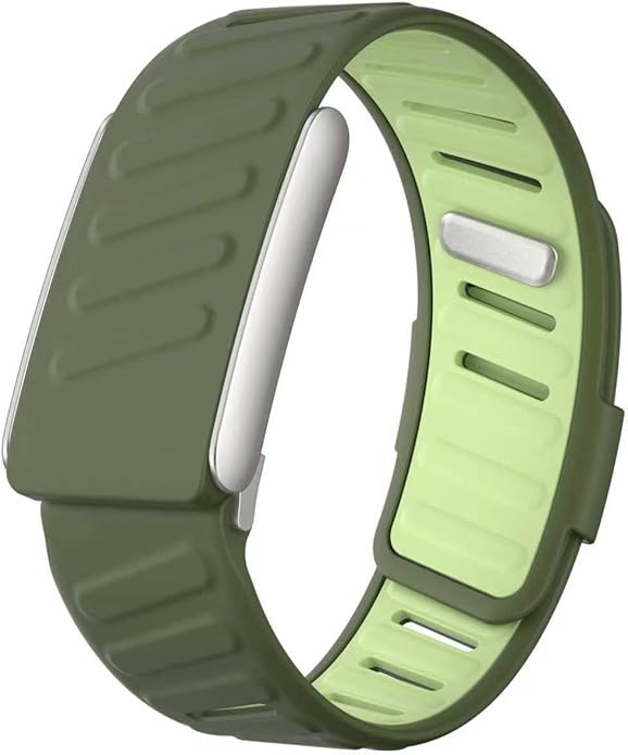 VeveXiao Rugged Comfort Silicone Wristband Compatible with WHOOP 5 | Whoop MG Band, Durable Soft Silicone Sports Loop Replacement Bands for Men Women with Metal Frame Connector