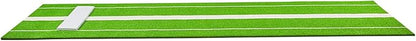 VEVOR 10x3ft Softball/Baseball Pitching Mat with Rubber Mound - Anti-Fade Turf & Anti-Slip Foam Backing, Portable Fastpitch Training Aid for Indoor/Outdoor Practice (Red/Green)
