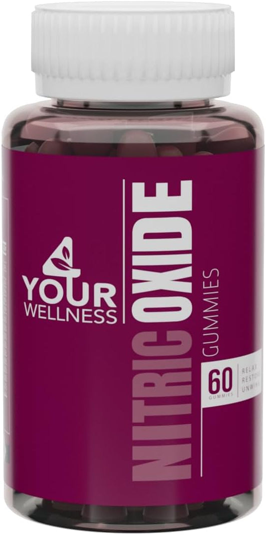 Nitric Oxide Gummies, Boosting Nitric Oxide Production and Blood Pressure, Made with Beet Root