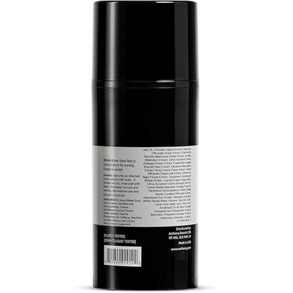 Anthony Wake Up Call, 3 Fl Oz, Face and Anti-Puffiness – Tired Skin Refresher & Moisturizer with Caffeine, Menthol, Green Tea, and Shea Butter
