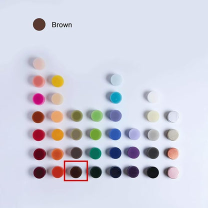 MOZEAL 3" x 6" Hand-Poured Unscented Candle,Dripless Pillar Candle Set of 3,Long Lasting Burning,Approx 120 Hours Burn Time,Rustic Country Style,for Wedding,Dinner,Christmas and Home Decor,Brown