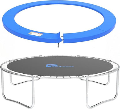 Trampoline Pad 10ft 12ft 14ft 15ft 16ft Trampoline Replacement Safety Pad, Waterproof and Tear-Resistant Safety Spring Cover Round Frame Pad, Trampoline Pad Replacement