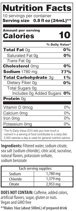 The Right Stuff electrolyte drink concentrate - 10 Pouch Box - Orange Tangerine