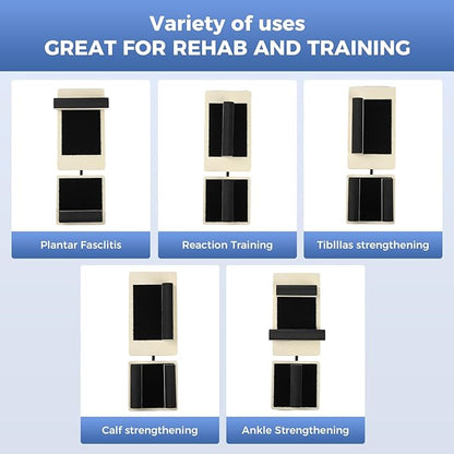 Ankle Board, Foot Strengthener, Axis Board, Single Leg Balance Board, Blackboard Foot Trainer,for Stability Exercise, Physical Therapy, Ankle Rehab,Strengthening Equipment