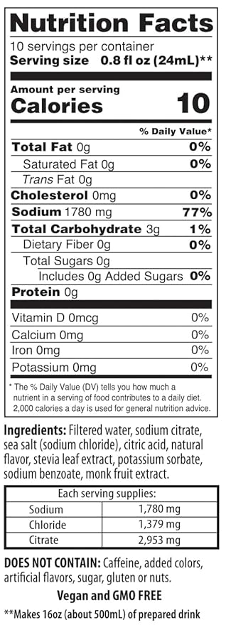 The Right Stuff Electrolyte Drink Concentrate - 10 Pouch Box - Fruit Punch