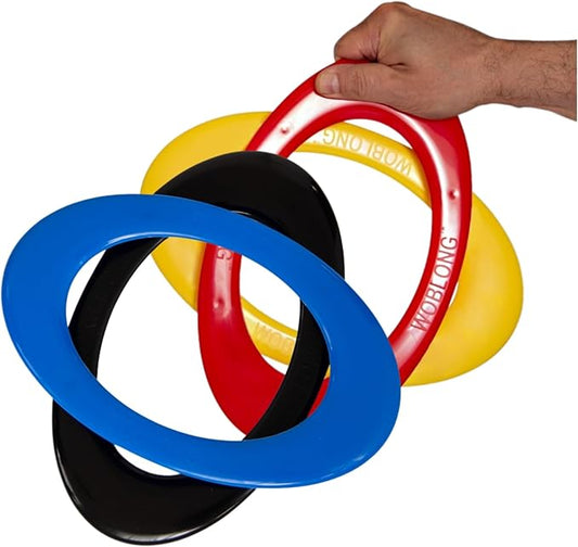 Double Wing Flyer – Aerodynamic Flying Disc for Families & Adults Playing Catch, Sports Toys for