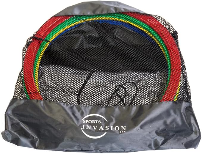 Speed Agility Rings Training Set of 12 with Carrying Bag