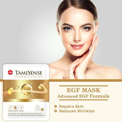 33ml Essence Best Moisturizing Face Mask For Korean Skincare - Sheet Masks with 33ml Serum Vitamin B Complex Rice Extract Collagen & Face Moisturizer for women men (10 Masks)