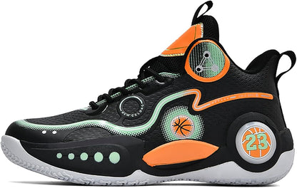 Boys Basketball Shoes Breathable Indoor Athletic Shoes Youth Outdoor Fashion Sneakers Comfortable Basketball Shoes for Girls