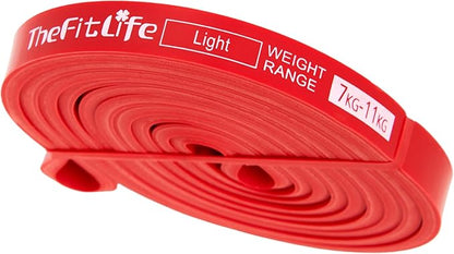TheFitLife Pull Up Assistance Bands- Resistance Bands for Working Out, Long Workout Bands for Exercise, Fitness Band for Pullup Assist, a Substitute of Dumbbell Set and Kettlebells, Barbell