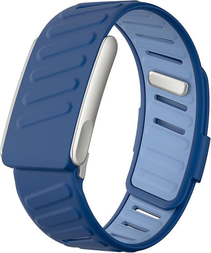 VeveXiao Rugged Comfort Silicone Wristband Compatible with WHOOP 5 | Whoop MG Band, Durable Soft Silicone Sports Loop Replacement Bands for Men Women with Metal Frame Connector