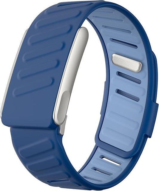 VeveXiao Rugged Comfort Silicone Wristband Compatible with WHOOP 5 | Whoop MG Band, Durable Soft Silicone Sports Loop Replacement Bands for Men Women with Metal Frame Connector