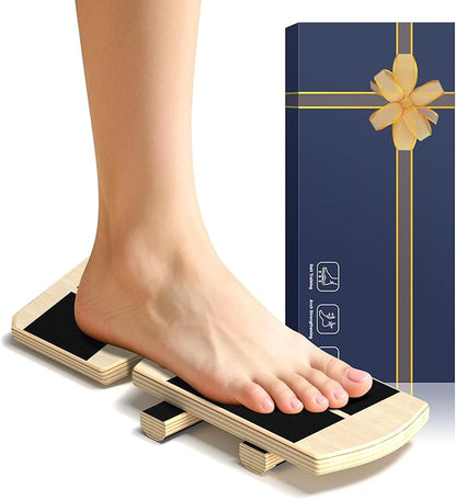 Ankle Balance Board Foot Strengthener Trainer Ideal for Sprained Ankle Recovery Stability Exercises and Physical Therapy Plus Posture Corrector and Foot Stretcher for Plantar Fasciitis Relief