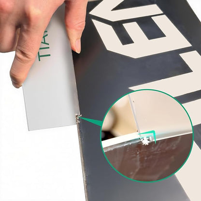 Snowboard Ski Wax Scraper Durable Plastic Wax Remover for Skis Snowboards Professional Tuning Tool