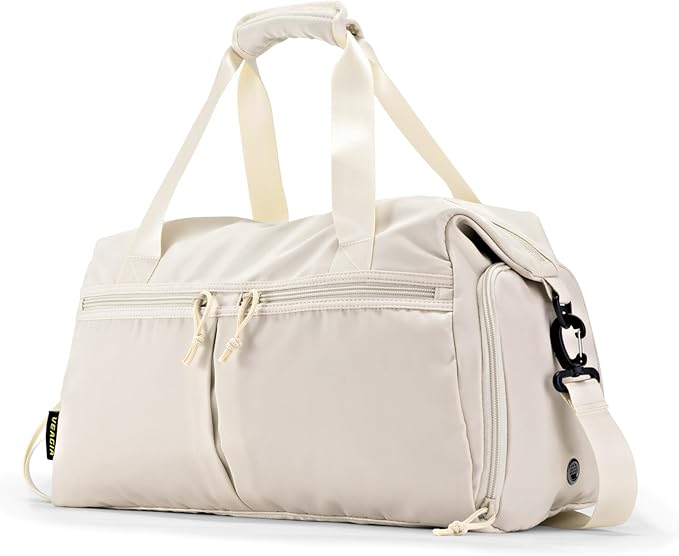 Weekender Duffel Bag with Shoe Compartment And Wet Pocket-Luggage Everyday Overnight Bag for Men and Women Travel-Carry On Gym Bag