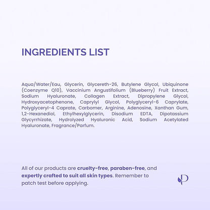 PLANTIFIQUE Facial Sheet Mask Collagen Boost 5 Pack ??Anti-Aging & Firming Face Mask Sheets with Collagen, Coenzyme Q10 & Blueberries ??Korean Skincare for a Smooth, Revitalized Look