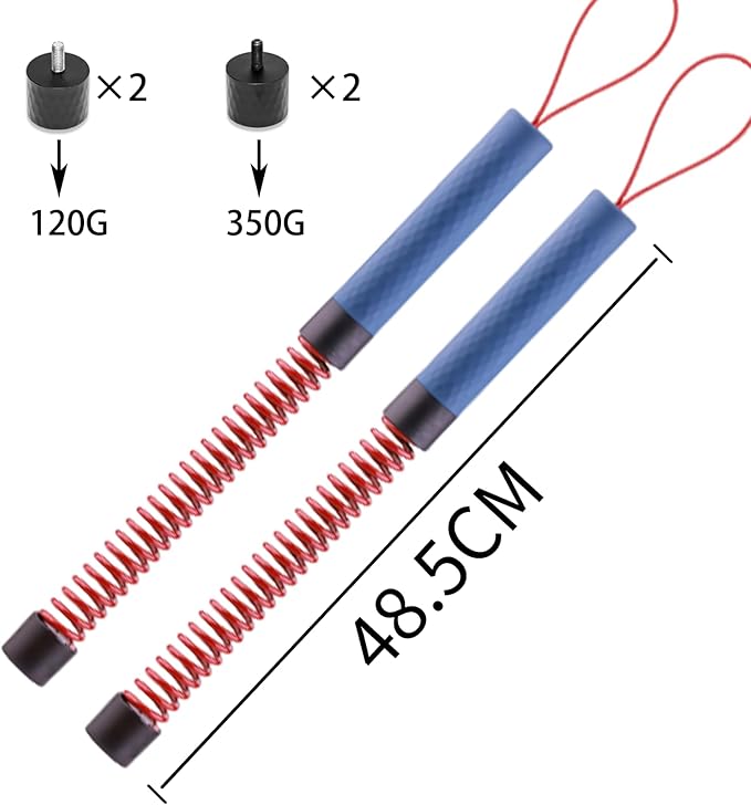 2PCS Ropeless Battle Rope,Adjustable Weight Battle Rope,Battle Ropes for Home Gym, Portable Exercise Ropes for Strength Training and Aerobic Exercise, Core Muscle Training