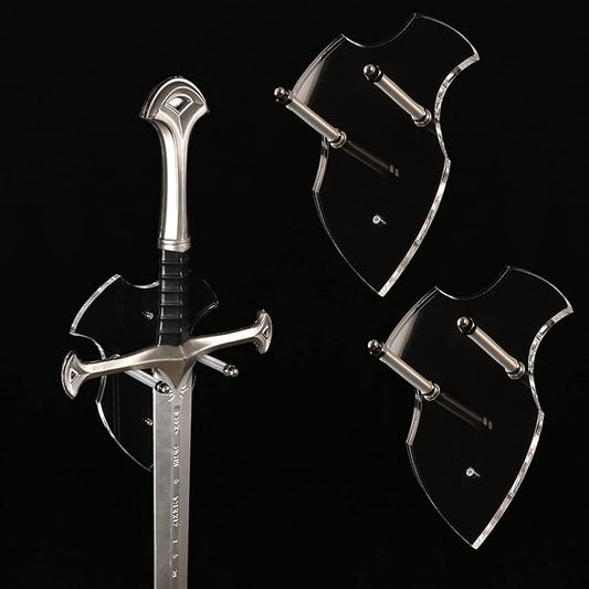 Sword Holder, Sword Wall Mount, Axe Holder, Vertical Display and Decoration