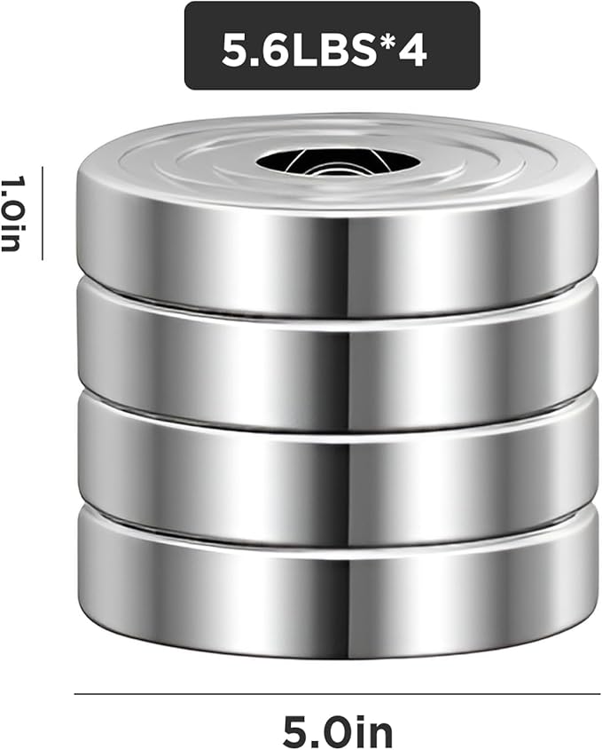 PHOEROS Adjustable Dumbbell Set - 44/66/88 LBS weights set, Dumbbell Barbell 3 in 1, Steel Dumbbells Pair with Connecting Rod for Adults Women Men Fitness Workout, Home Gym Exercise Training Equipment