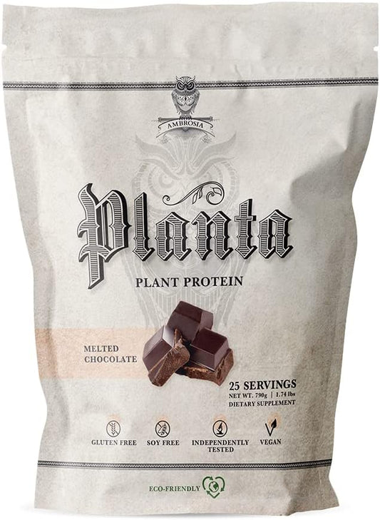 Ambrosia Planta - Premium Plant-Based Protein | Vegan & Keto Friendly | Gourmet Flavors with No