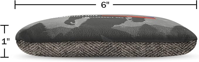 ACA Synergy Soft Professional Cornhole Bags Dual Sided Regulation 6x6 Set of 4 Retro Stripes Sasquatch