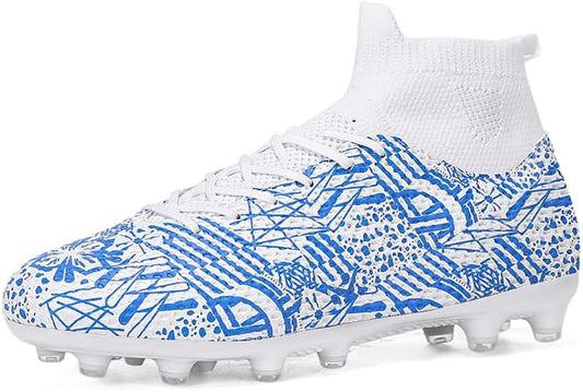 Adult Soccer Cleats Men Lightweight Football Boots Breathable Professional Sneaker Sport Athletic Ground Football Shoes