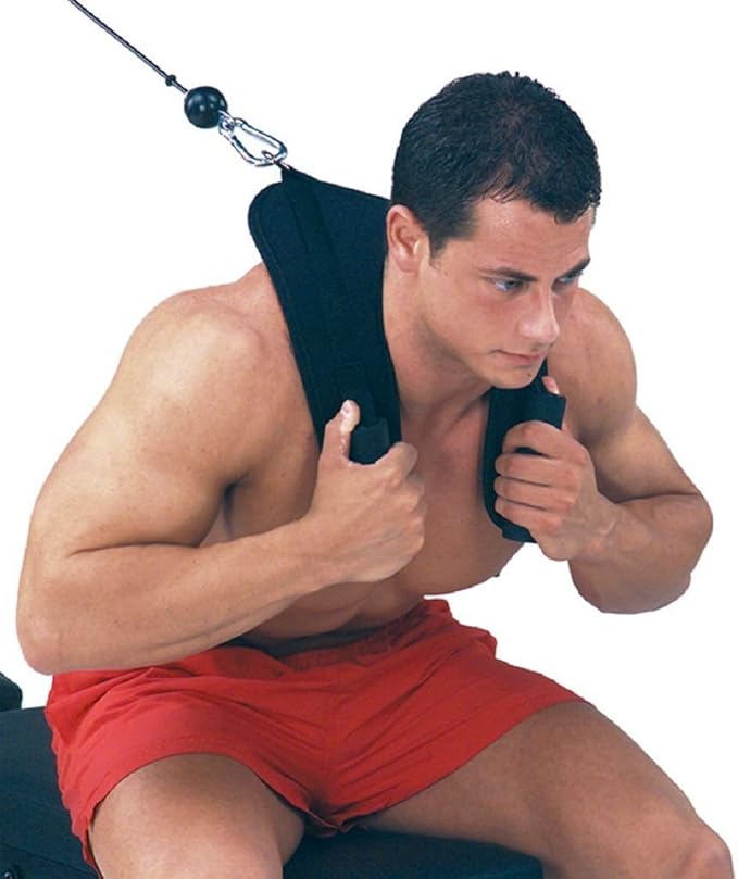 Ab Crunch Harness Cable Attachment Ab Exercise Cable Machine Gym Workout Abdominal Crunch Core Muscle Training Equipment