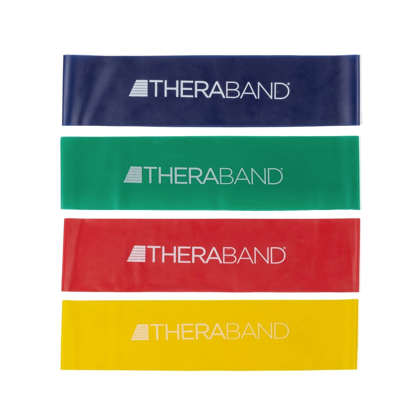 THERABAND Resistance Band Loop Set, 12", Exercise, Workout, Therapy