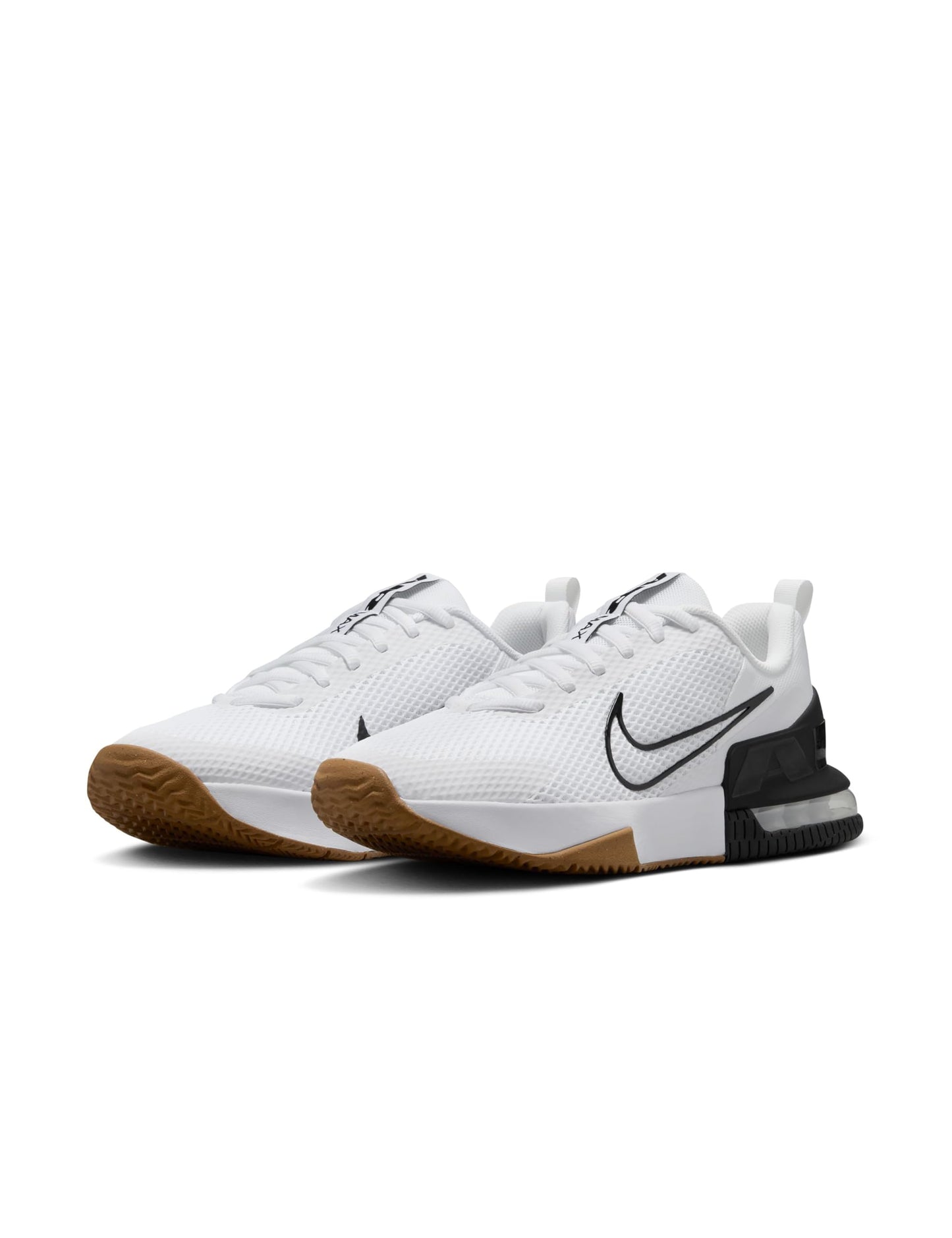 Nike Men's Air Max Alpha Trainer 6 Workout Shoes, White/White-Black-Gum Medium Brown, 9