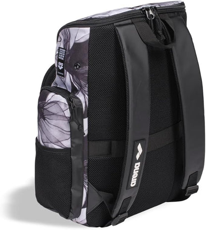 Arena Spiky III Backpack 35 Unisex Travel Gym Rucksack for Men and Women, Training Gear Equipment Bag for Swimmers, 35 Liters