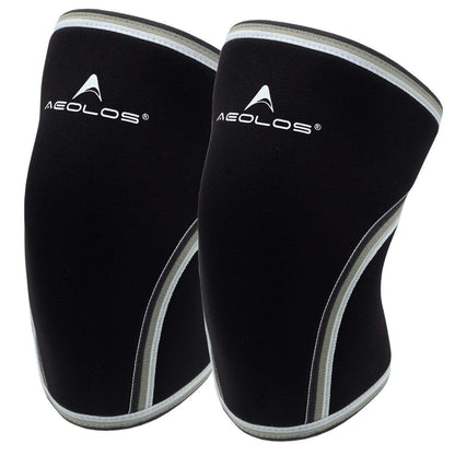Knee Sleeves (1 Pair)，7mm Compression Knee Braces for Heavy-Lifting,Squats,Gym and Other Sports