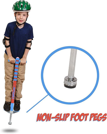 New Bounce Pogo Stick for Kids - Pogo Sticks, 40 to 80 Lbs - Sport Edition, Quality, Easy Grip, PogoStick for Hours of Wholesome Fun