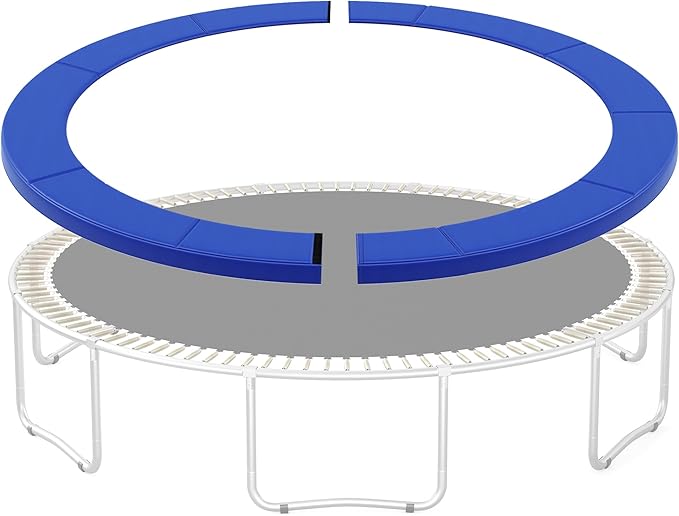 SONGMICS Trampoline Pad, 8ft 10ft 12ft 14ft 15ft Replacement Trampoline Safety Pad, Spring Cover