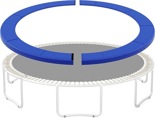SONGMICS Trampoline Pad, 8ft 10ft 12ft 14ft 15ft Replacement Trampoline Safety Pad, Spring Cover