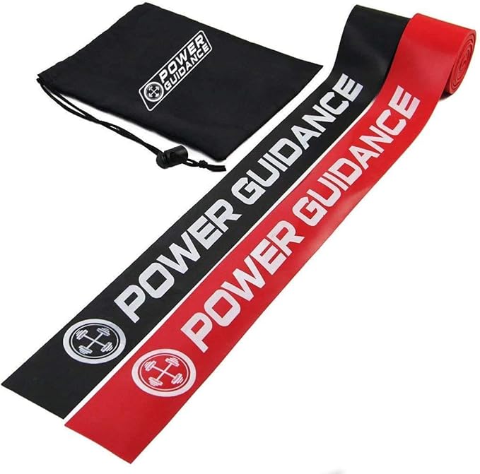 POWER GUIDANCE Muscle Floss Bands - Compression Bands - Mobility & Recovery Bands - for Improving Movement, Increasing Circulation & Reducing Soreness