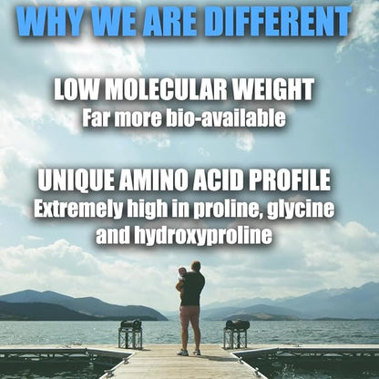 Premium Collagen for Men, Bone, Joint & Muscle Formula, Recovery, Non GMO, Dairy Free, Sugar Free, Keto & Paleo Friendly / 30 Srvg