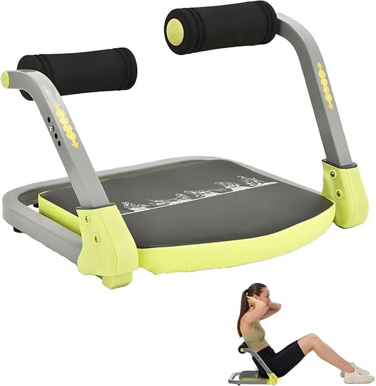 HOTSWEAT Ab Machine, Sit Up Exercise Equipment, Ab Workout Equipment with 3 Adjustable Resistance