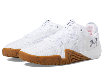 Under Armour TriBase Reign 6 White/Distant Gray/Black 13 D (M)