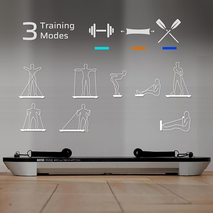 BERTER Gravity Station Smart Home Gym, Full Body Strength Cable Machine Training, All in One Gym with 3 Training Modes, Portable Workout Exercise Equipment